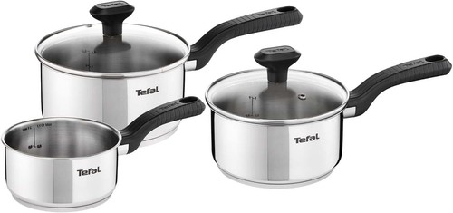 Lot casseroles inox - lot, 3