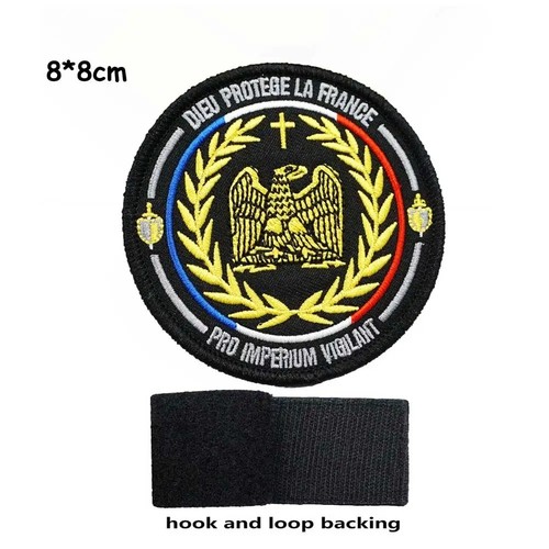 Patch brodé dieu protège - brodé,