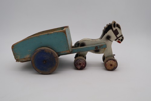 Ancien cheval bois - cheval,