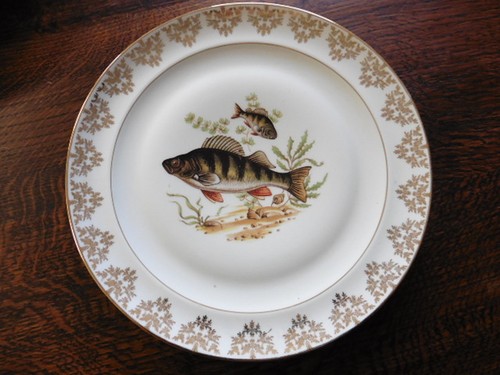 Lot assiettes à poisson - lot, de