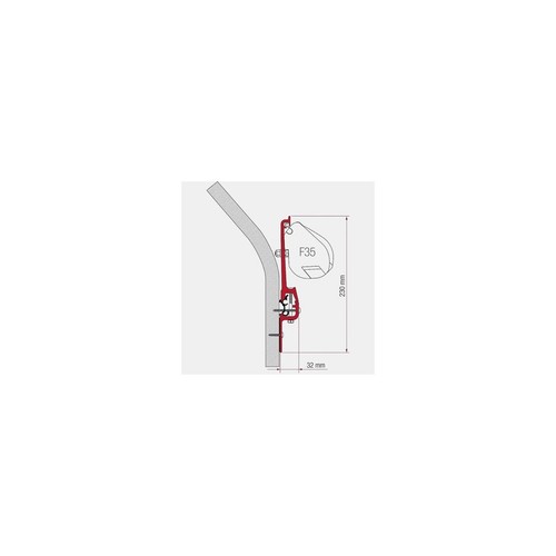 Adaptateur pour store f35 - f35, kit
