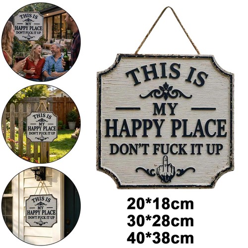 Plaque rustique bois métal - plaque,