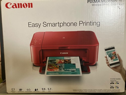 Imprimante canon rouge