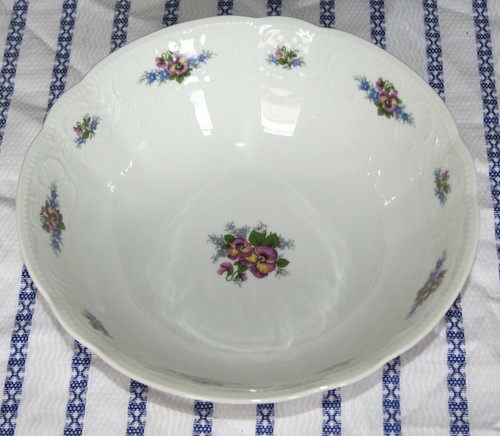 Saladier porcelaine blanche - en,