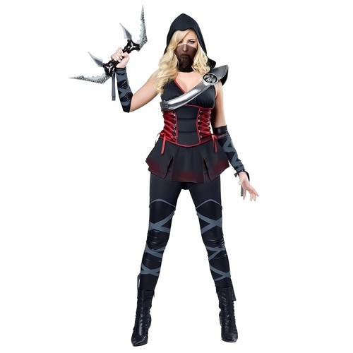 Costume noir ninja - ninja, sexy