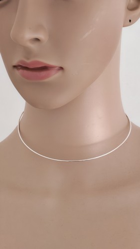 Collier jonc femme argent - femme,