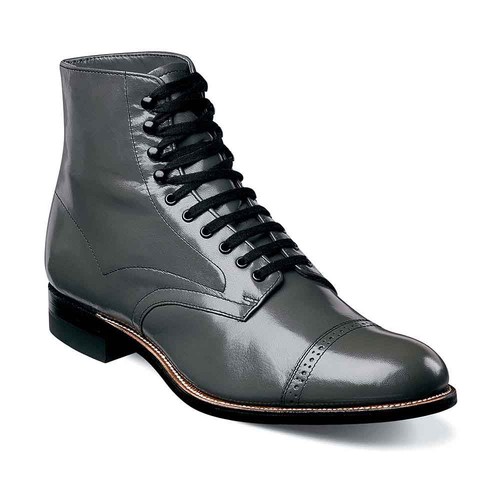 Botte costume cuir - botte, gris