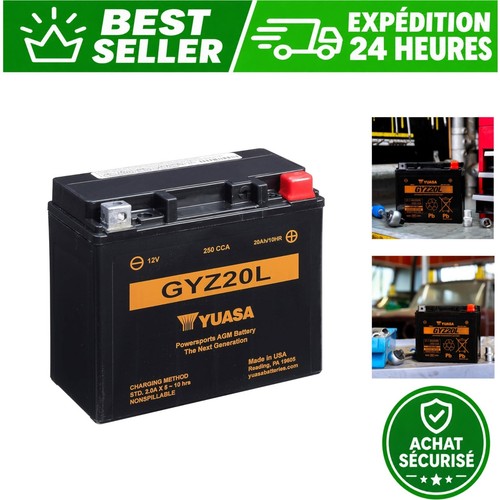 Yuasa gyz20l batterie moto 12v - yuasa,