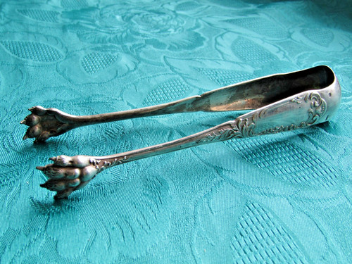 Pince sucre métal - a,