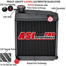 2 Row Radiateur Pour 1961-69