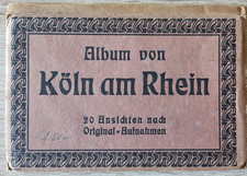Old postcard notebook KÖLN AM RHEIN 8 cards - GERMANY