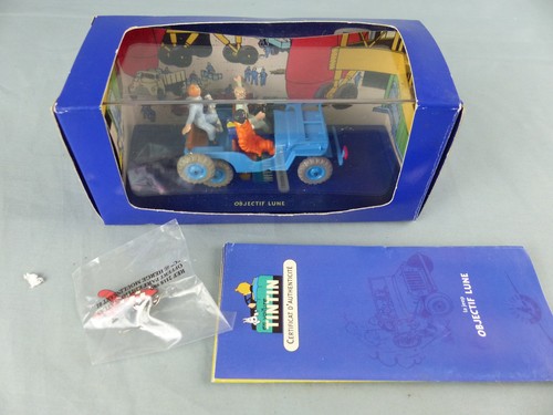 Tintin jeep objectif - tintin, d'
