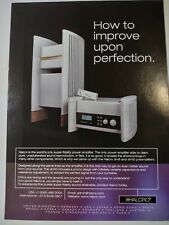 Halcro How to Improve Upon Perfection dm10 Preamplifier 2002 Print Ad