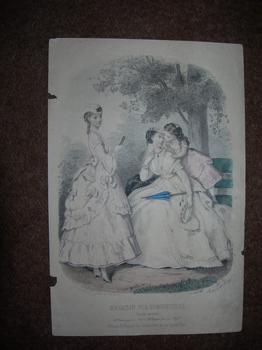 1868 gravure mode - 1868, mode-