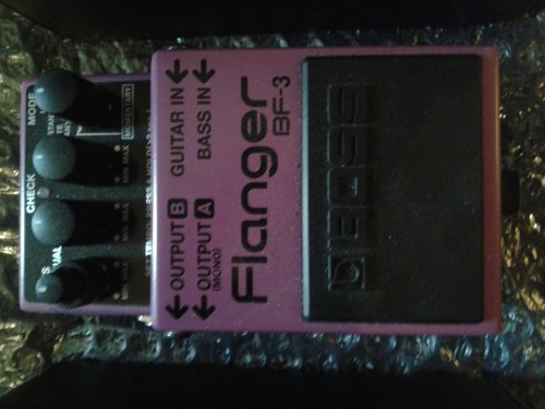 Pédale boss flanger - bf, 3