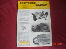 TAARUP CRUSHER B 1500 AND B 2100 ADVERTISING PROSPECTUS