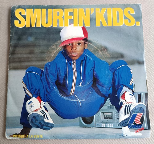 Smurfin kids kway - kway, disque