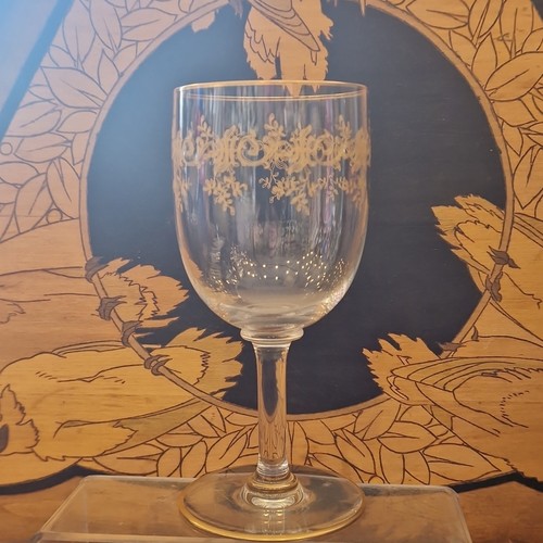 Rarissime verre vin - a, cristal