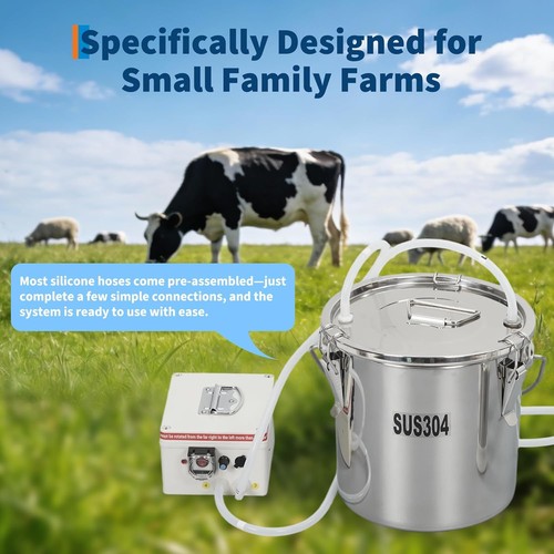 Portable electric milking - electric,