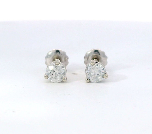14k blanc 78ct rond - or,