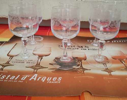 Verres cristal d arques - verres,
