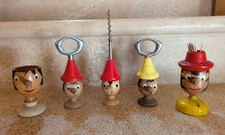 Lotto De 5 Pinocchio en Bois