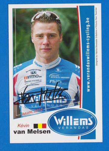 Cyclisme carte cycliste kevin - carte,