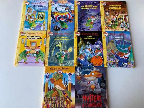 Lot livres géronimo - lot,