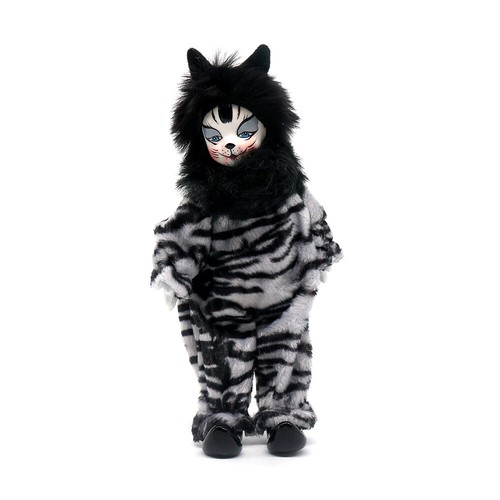 Poupée chat clown - , en