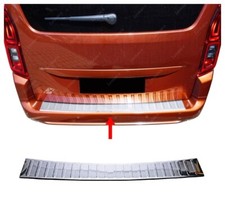 Chrome bumper protection BRIGHT STEEL Pour Citroen Berlingo III 2018-SU