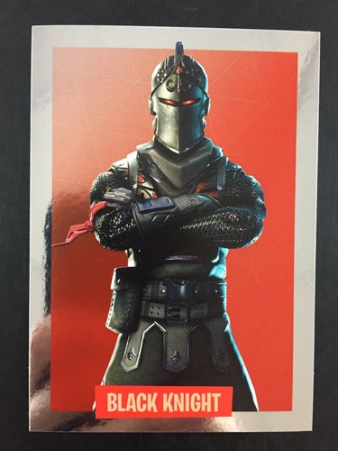 Black knight foil - knight, sticker
