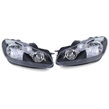 Phare Noir Avec Moteur LWR Droit + Gauche Pour VW Golf 6 VI 1K 08-14