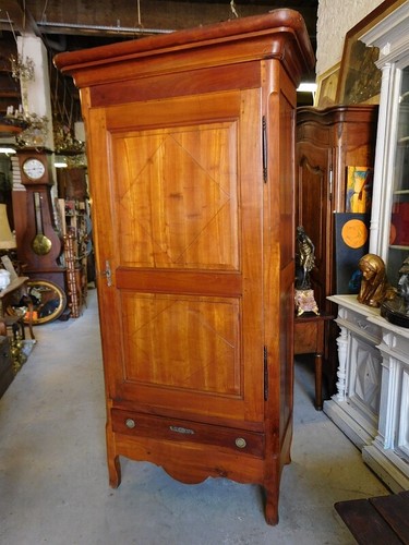 Bonnetiere armoire merisier - armoire, en