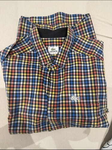 Lacoste chemise homme taille