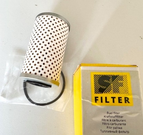 Diesel filter with gasket for