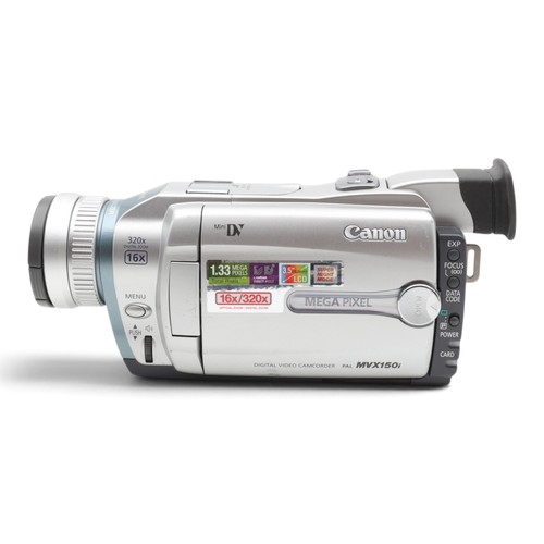 Canon mvx150i mvx 150 mini - 150,