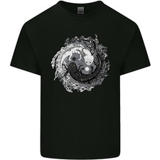 Axolotl Yin Yang Mens Light Cotton T-Shirt