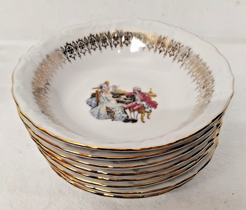 Lot coupelles porcelaine - lot,