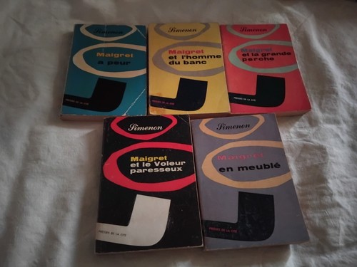 Simenon lot livres - de,