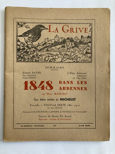 Grive 1948 1848 - dans, les