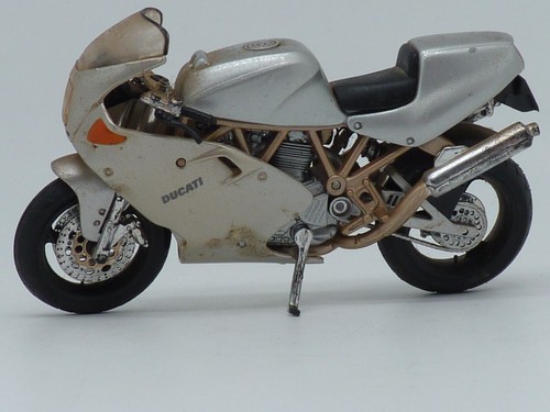 Miniature moto ancienne - miniature, de