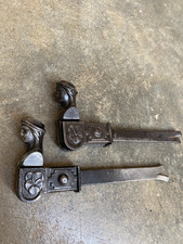 Anciens Arrets de volet porte, en fonte, butée