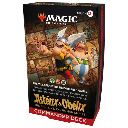 Asterix 100 card commander - card,