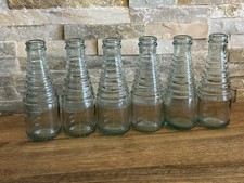 Lot 6 bouteille en verre soda