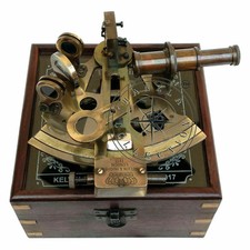 Sextant avec Verre Haut Boîte