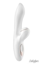 Vibromasseur G Spot Rabbit 22,5cm Blanc - Clitoris et Point G Ondes & Vibrations