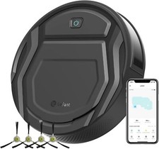 Lefant Aspirateur Robot Mince 2200Pa Auto-Charge Connecté avec WiFi/Alexa/App
