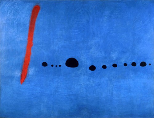 Joan miro big - joan, blues