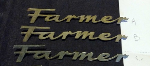Rare emblème fendt farmer - rare,