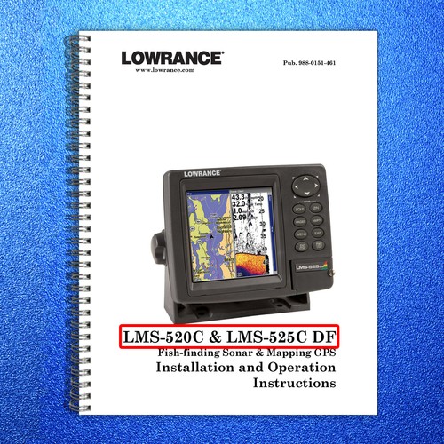 Lowrance lms 520c 525c - lms-520c, fish